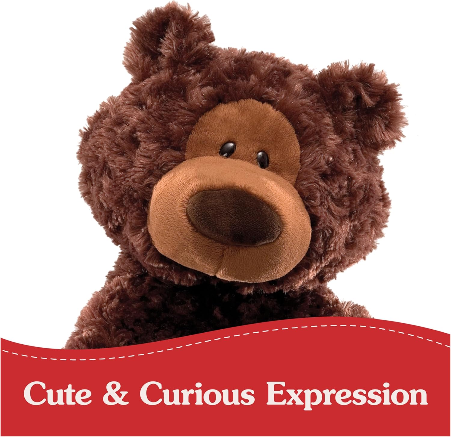 GUND Muttsy Dog Plush, Premium Plush Puppy Stuffed Animal for Ages 1 and Up, Brown, 14”