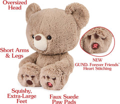 GUND Muttsy Dog Plush, Premium Plush Puppy Stuffed Animal for Ages 1 and Up, Brown, 14”