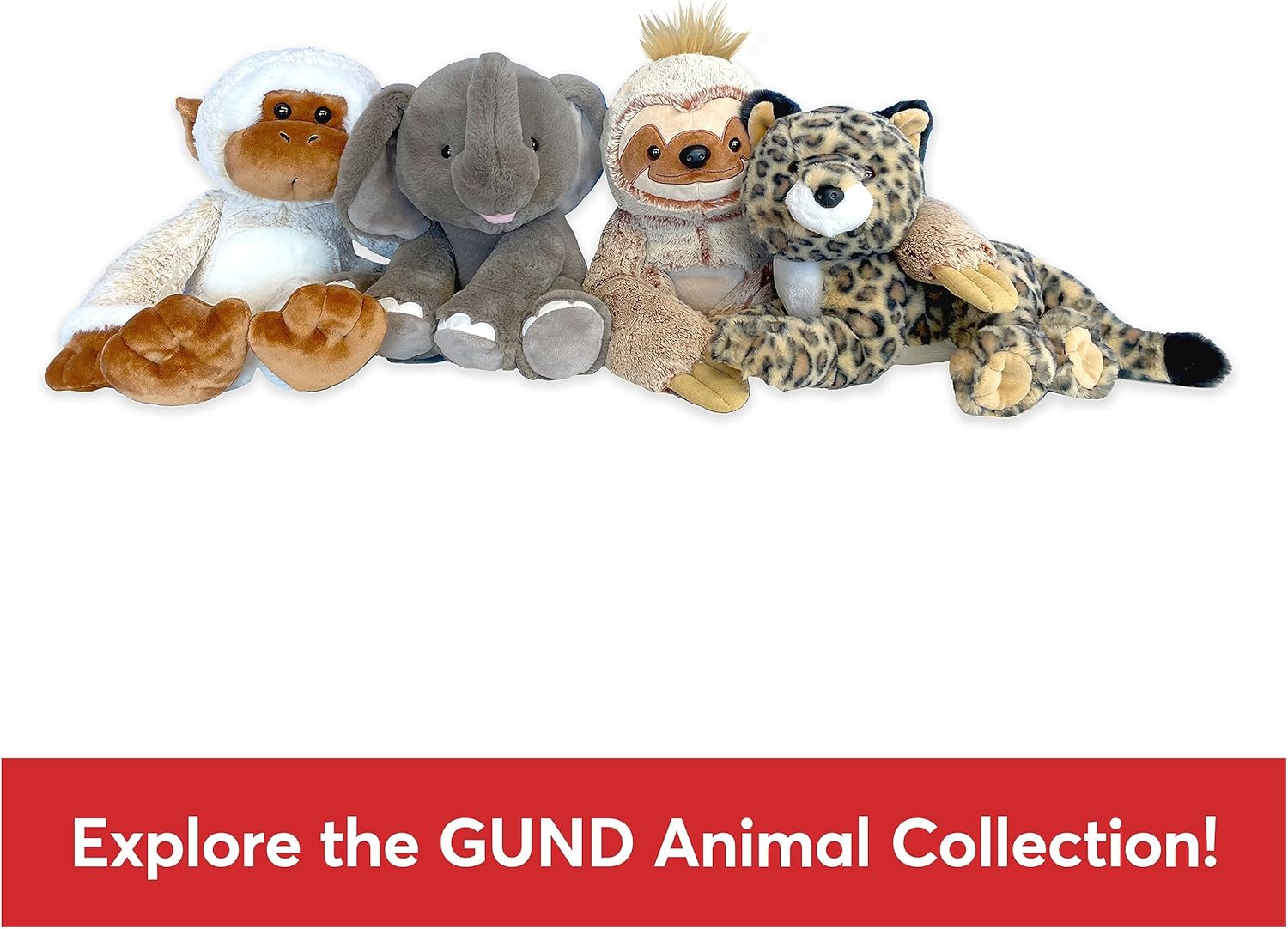 GUND Augie Sloth Plush, Premium Stuffed Animal for Ages 1 and Up, Tan/Copper, 15”