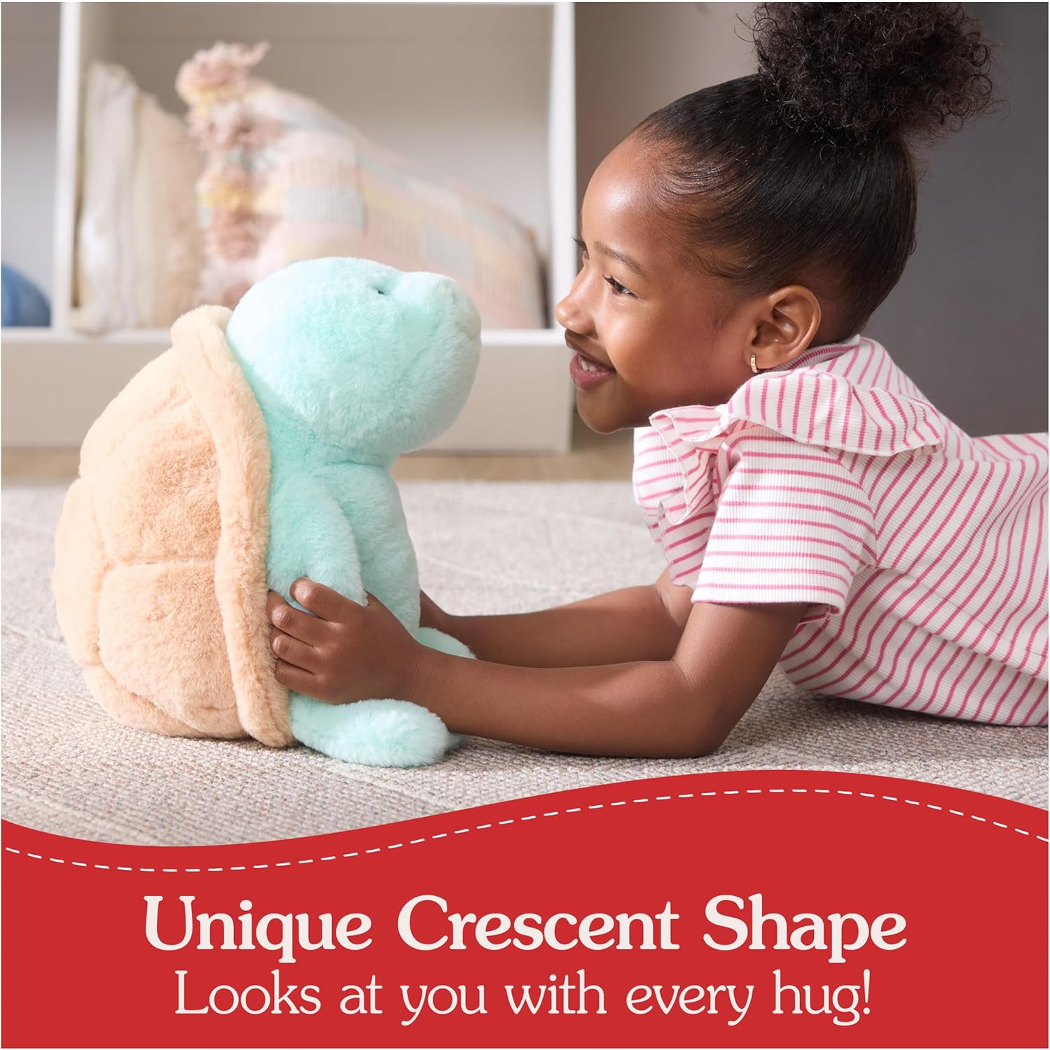 GUND Sprout Sea Turtle Plush, Premium Stuffed Animal for Ages 1 and Up, Green/Brown, 10”