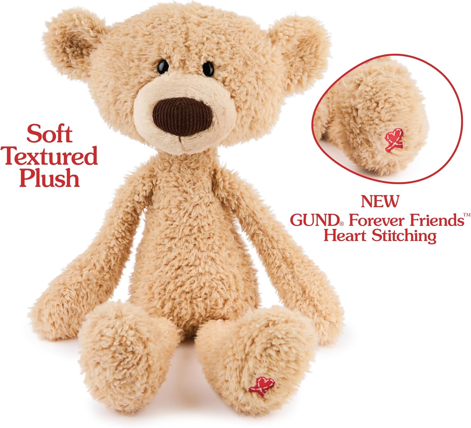 GUND Muttsy Dog Plush, Premium Plush Puppy Stuffed Animal for Ages 1 and Up, Brown, 14”