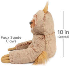 GUND Augie Sloth Plush, Premium Stuffed Animal for Ages 1 and Up, Tan/Copper, 15”