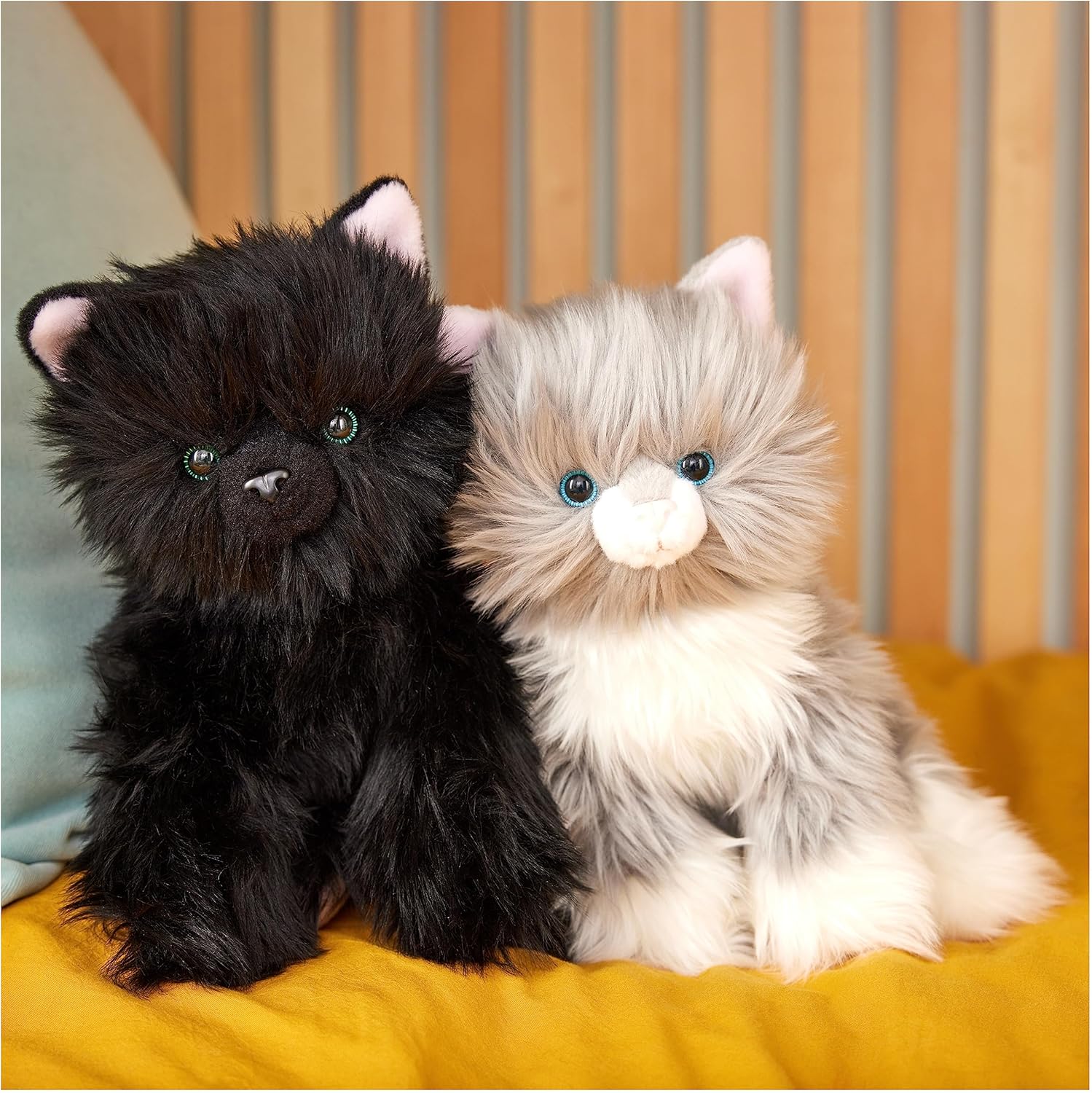 GUND Camilla Kitten Plush, Premium Cat Stuffed Animal for Ages 1 and Up, Gray/White, 9”