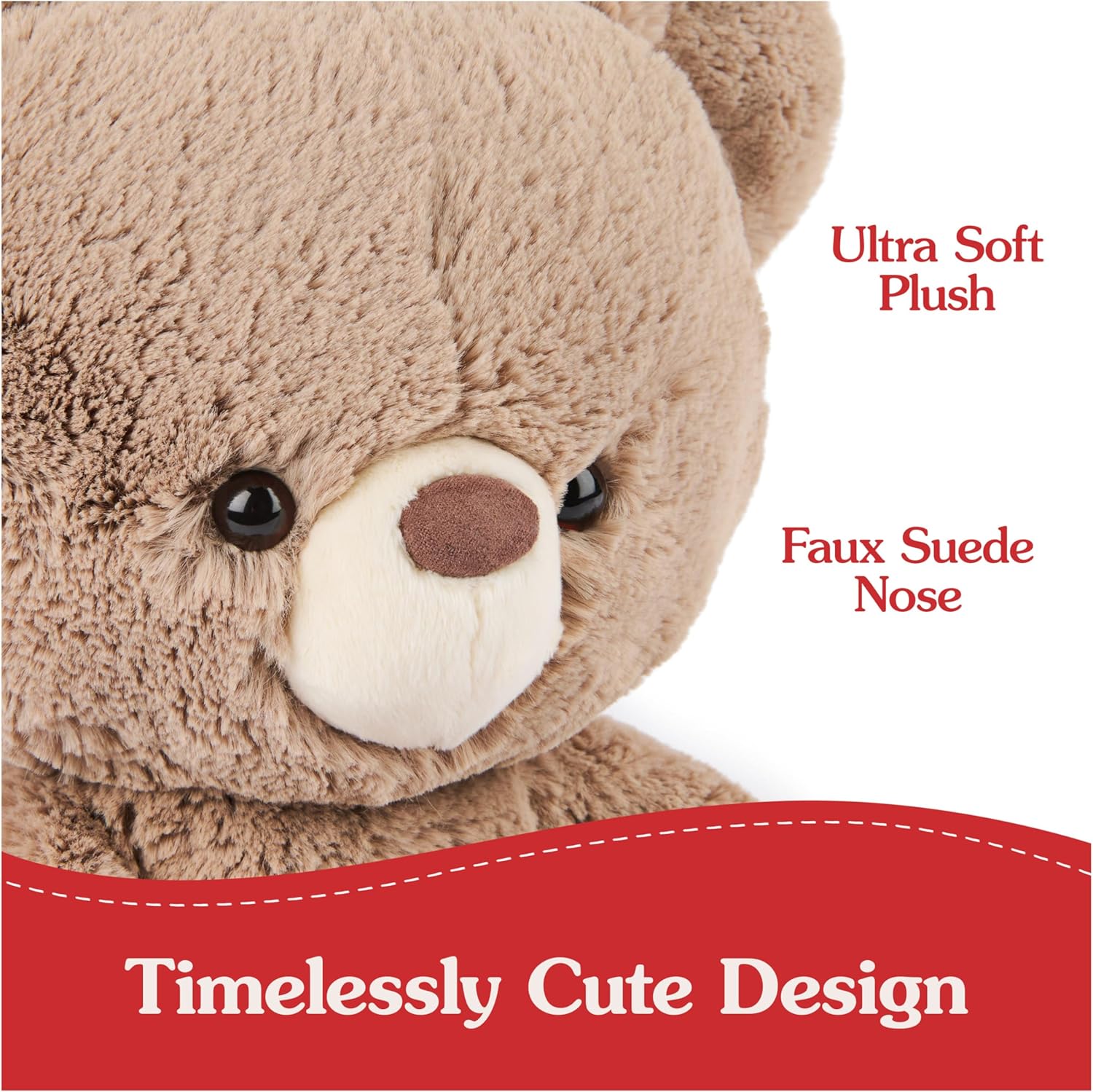 GUND Muttsy Dog Plush, Premium Plush Puppy Stuffed Animal for Ages 1 and Up, Brown, 14”
