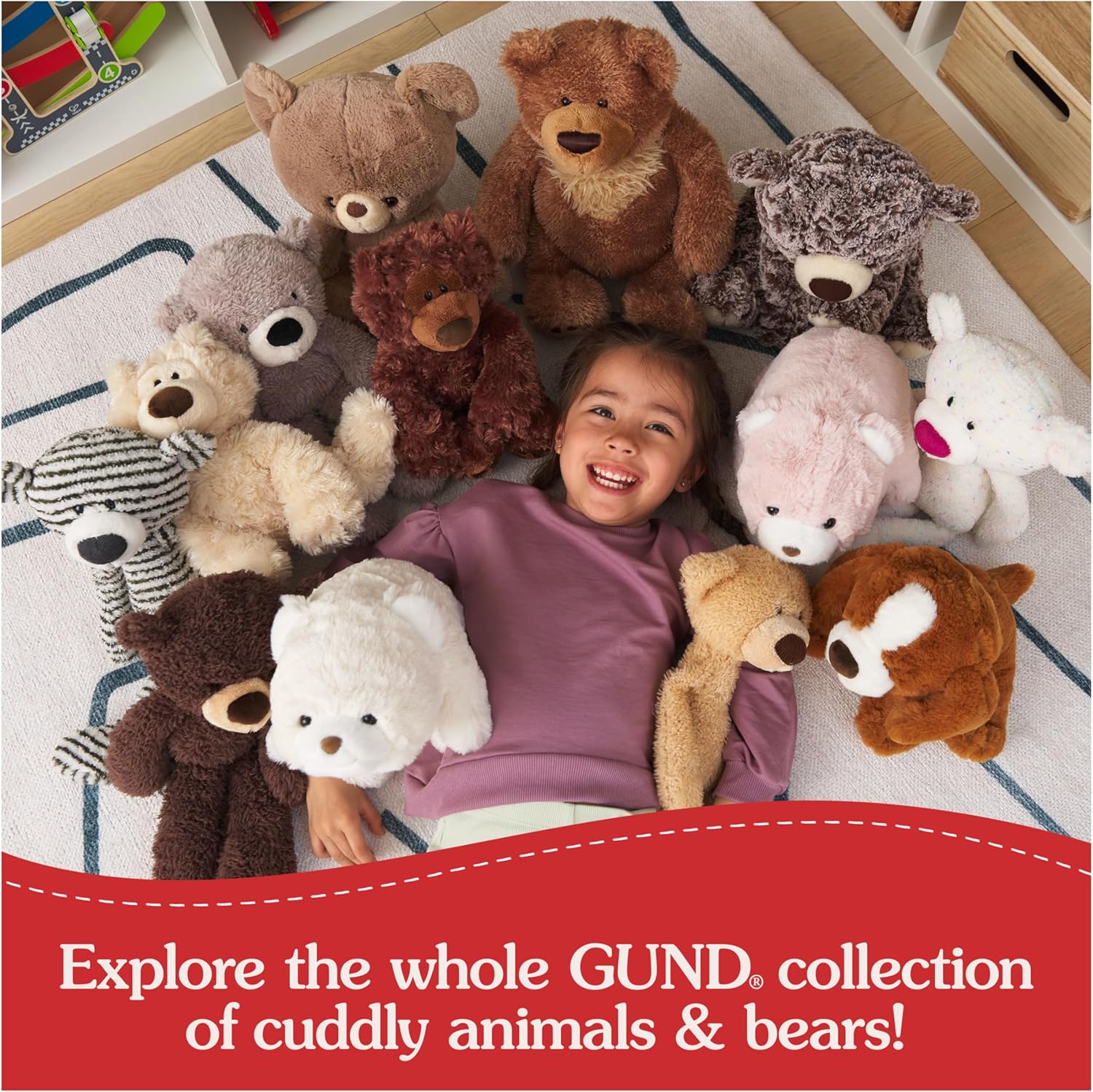 GUND Muttsy Dog Plush, Premium Plush Puppy Stuffed Animal for Ages 1 and Up, Brown, 14”
