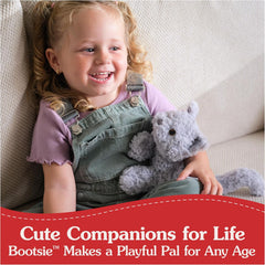 GUND Bootsie English Blue Kitten Plush Toy, Premium Cat Stuffed Animal for Ages 1 and Up, Gray, 9”